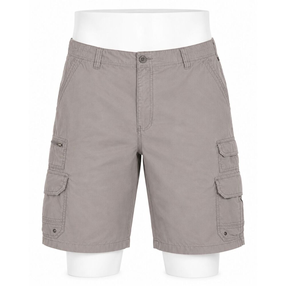 Denali Mens 36 Gray Cargo Shorts Lightweight Polyester Outdoor Hiking Shorts